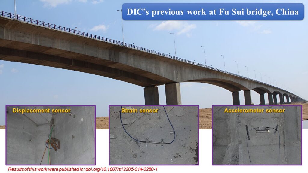 Structural Health Monitoring using DIC CloudMATE® Platform